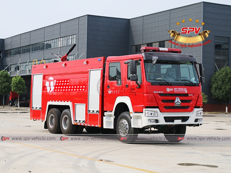 10,000 Litres Foam Fire Tanker Sinotruk RF